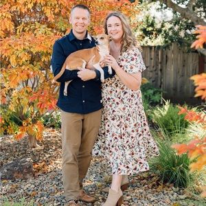 Midi Dress - WORN ONCE!